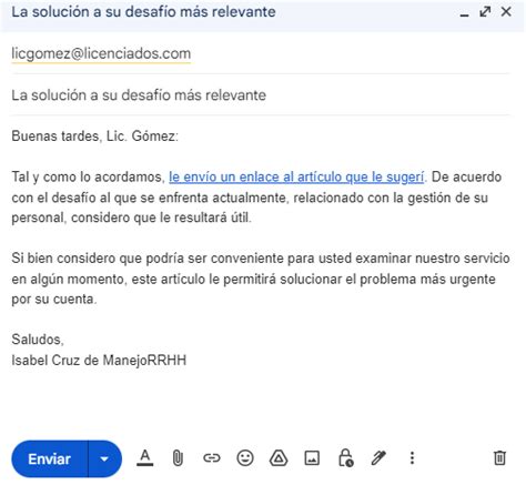 seguimiento de pedidos por correo